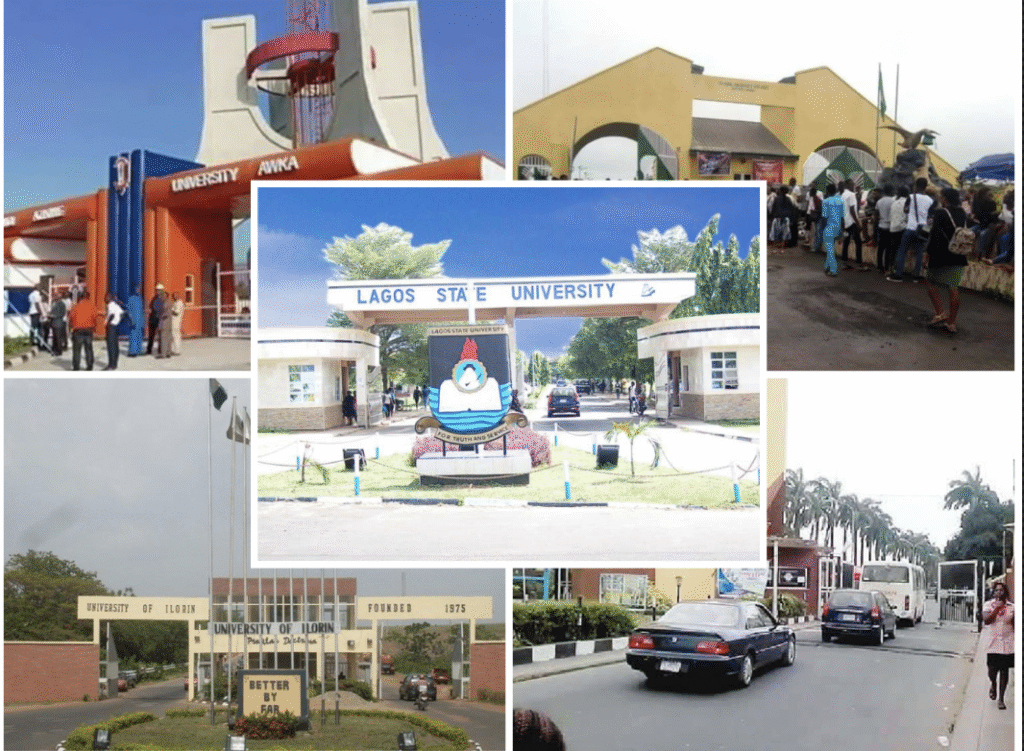 Top Universities in Nigeria for 2025 Admission