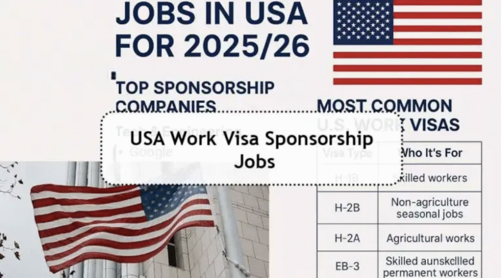 Legit $420,000 U.S. Visa Offers Revealed by Private Employers (2025)